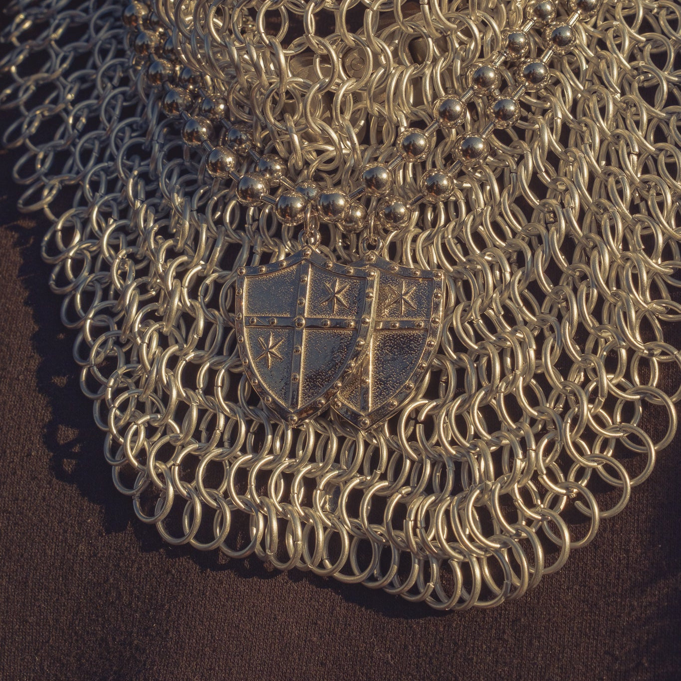 Mourning Star Shield Chain