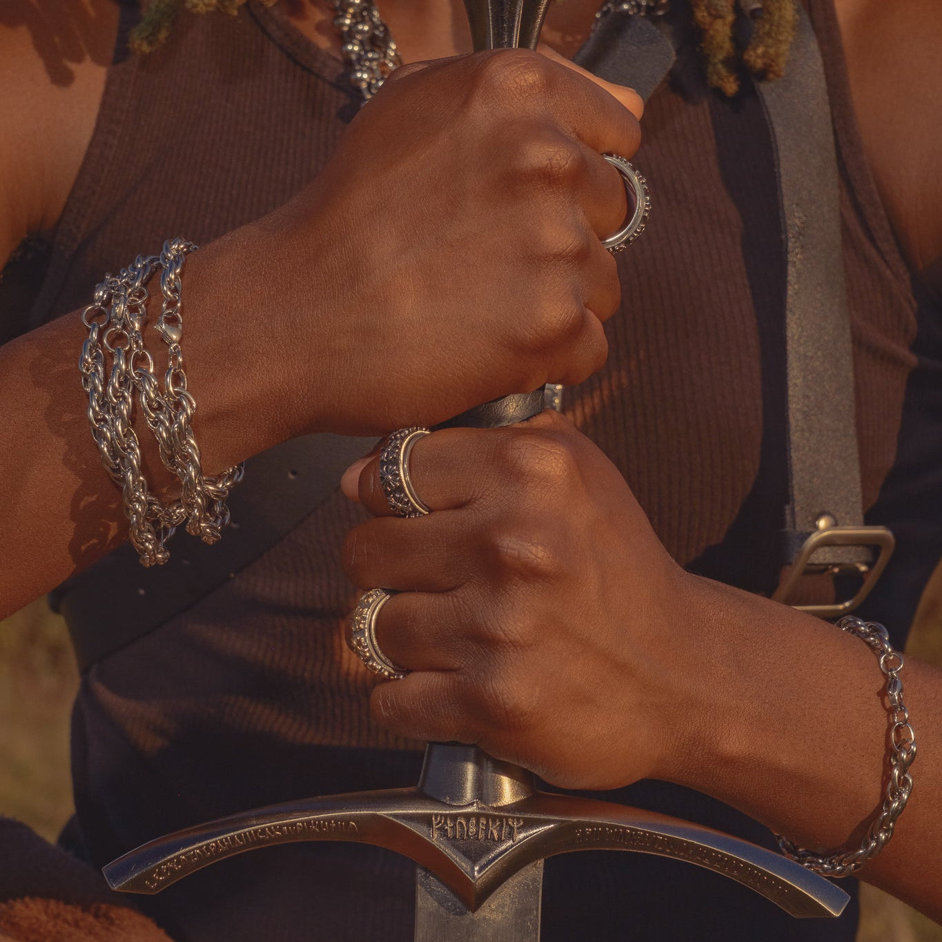 Shiny Steel Bracelet